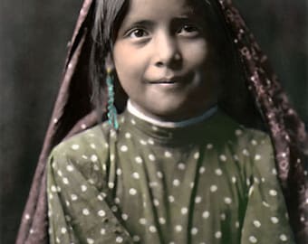 Pueblo Indian Girl